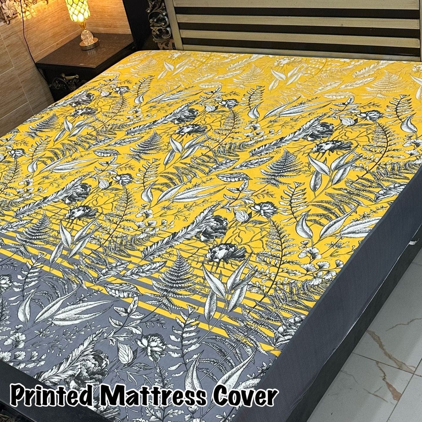 Printed Mattress Cover - Waterproof