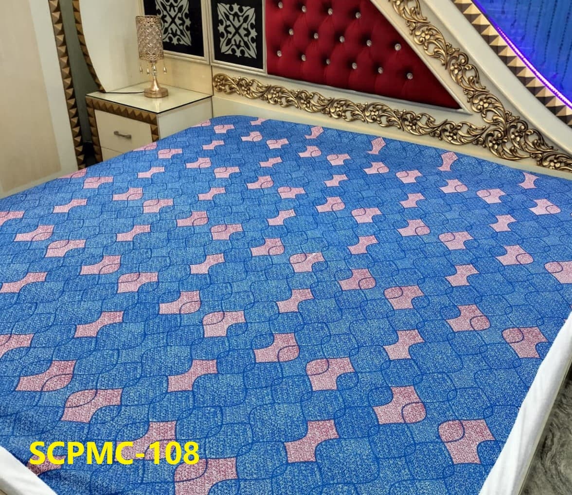 New Printed Mattress Cover - Waterproof