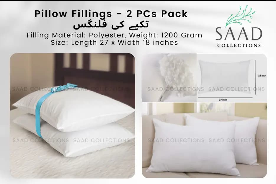 Pillow Fillings - 2 PCs Pack