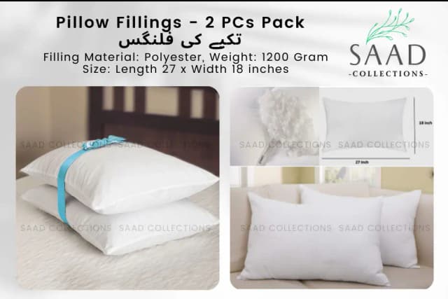 Pillow Fillings - 2 PCs Pack