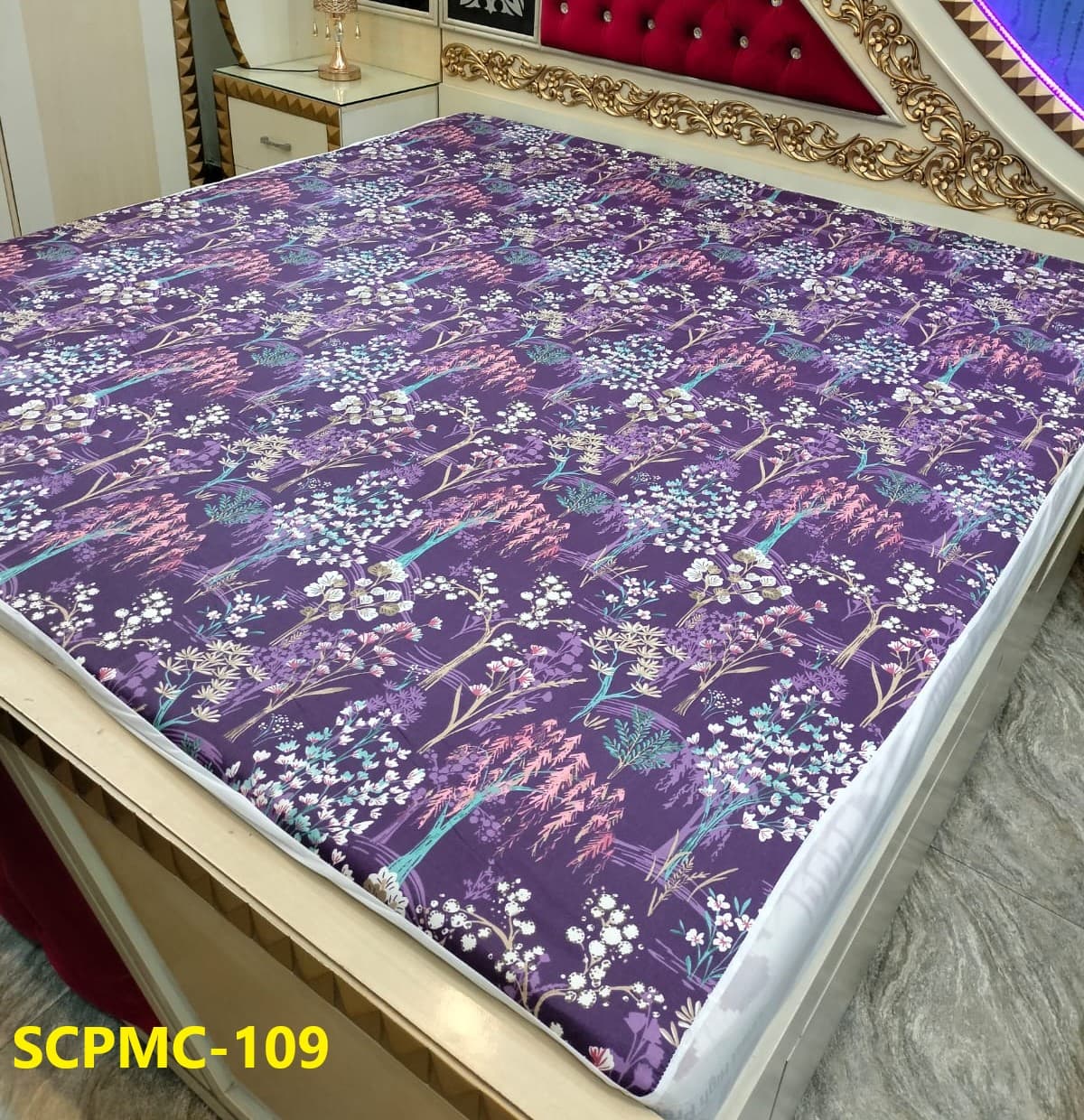 New Printed Mattress Cover - Waterproof
