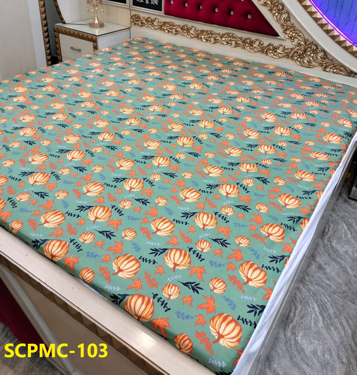 New Printed Mattress Cover - Waterproof