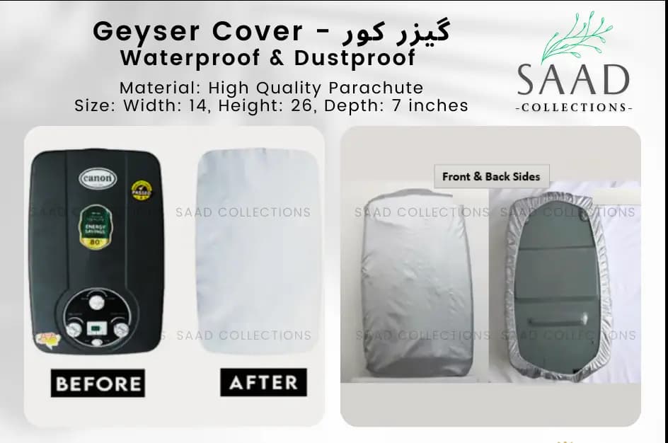 Geyser Cover - Waterproof & Dustproof