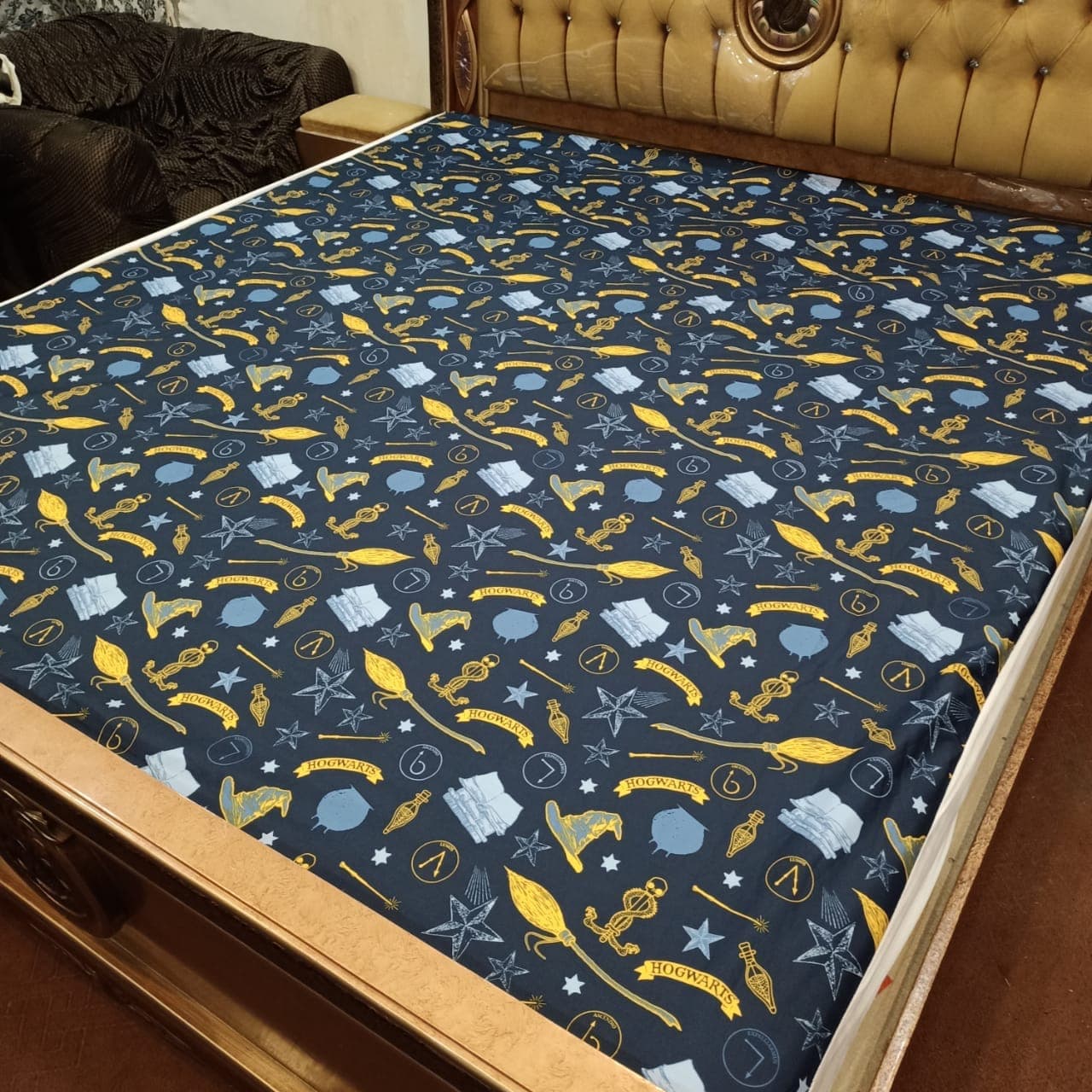 Printed Mattress Cover - Waterproof