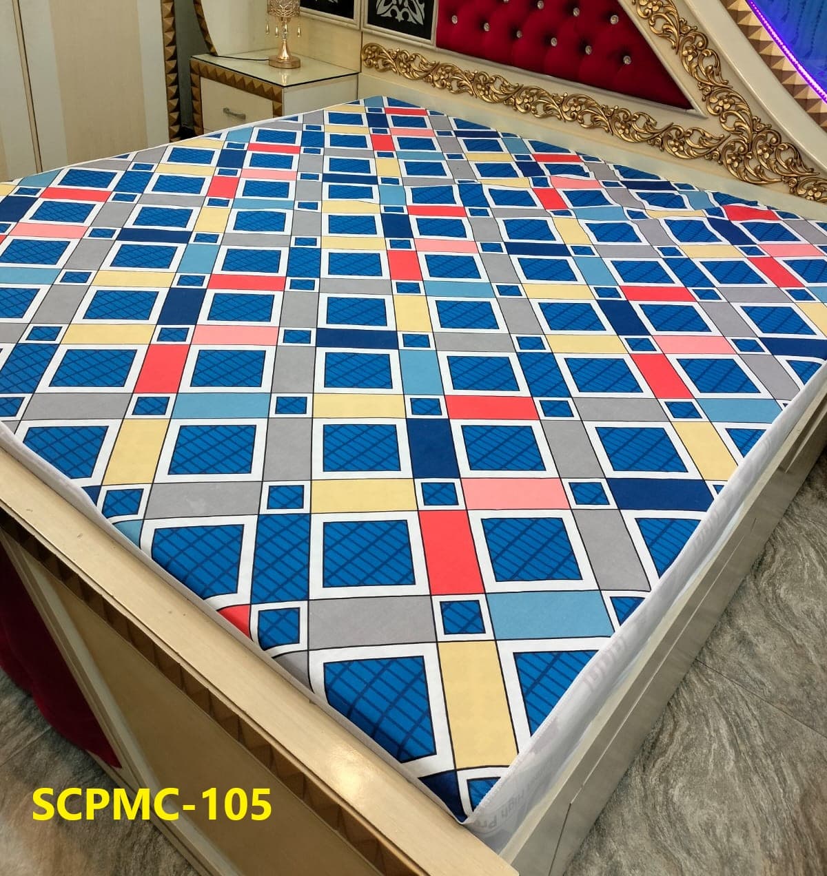 New Printed Mattress Cover - Waterproof